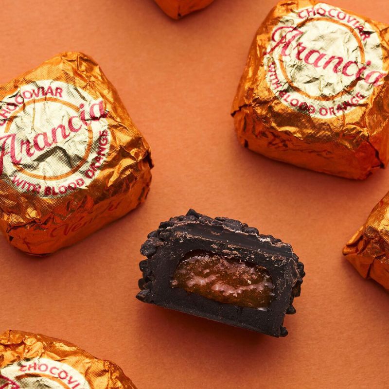 10 x Venchi Chocoviar Sicilian Orange Chocolate Caviar 200g