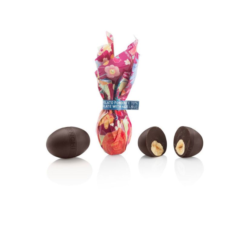 A Dozen Venchi Tufted Dark Hazelnut Eggs 144g