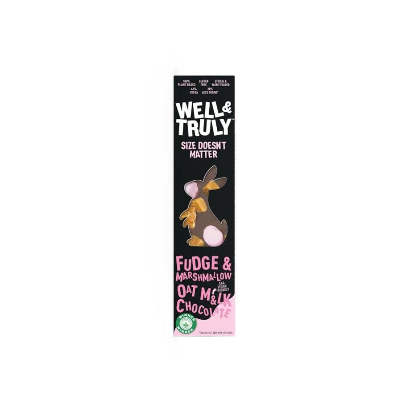 Well & Truly Fudge & Marshmallow Oat MIlk Chocolate 30g