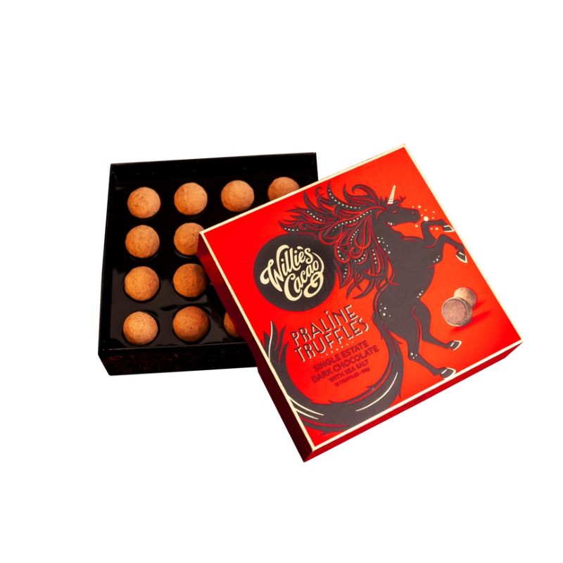 Willie's Cacao Box of 16 Praline Truffles 110g