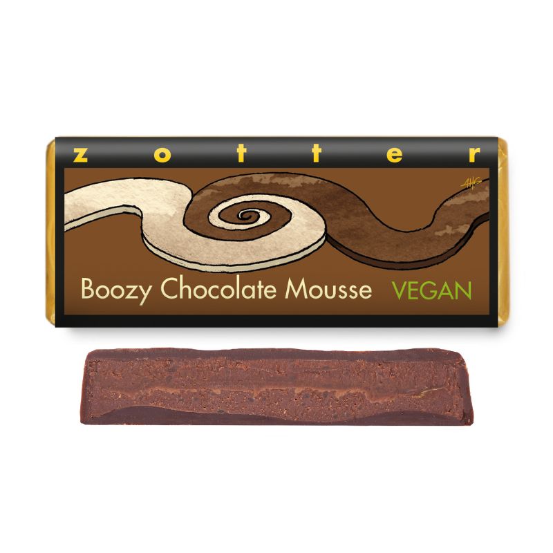 Zotter Boozy Chocolate Mousse Organic Chocolate 70g