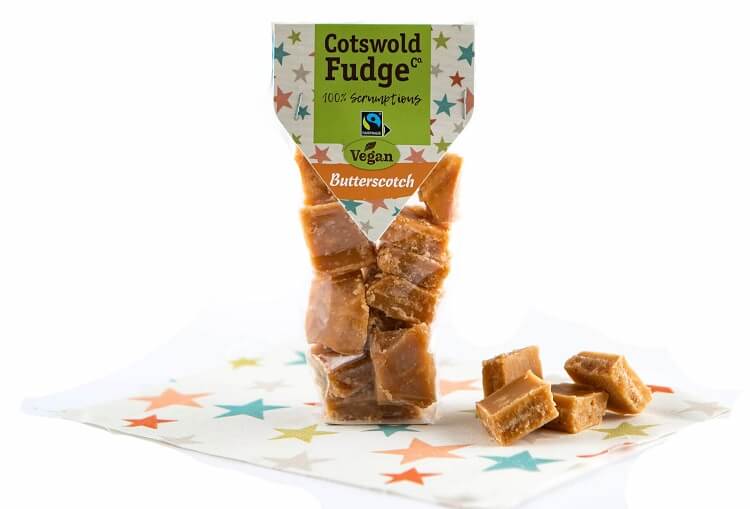 Cotswold Vegan Fudge Butterscotch 150g