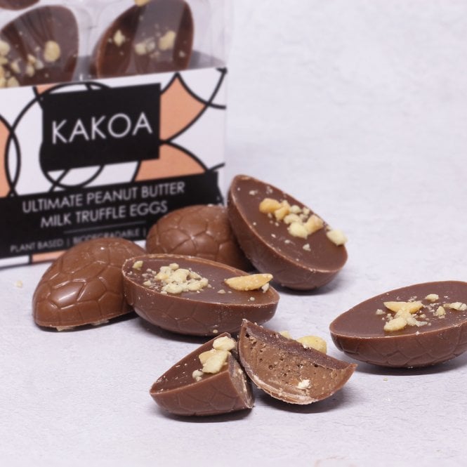 Kakoa Ultimate Peanut Butter Truffle Easter Eggs 60g