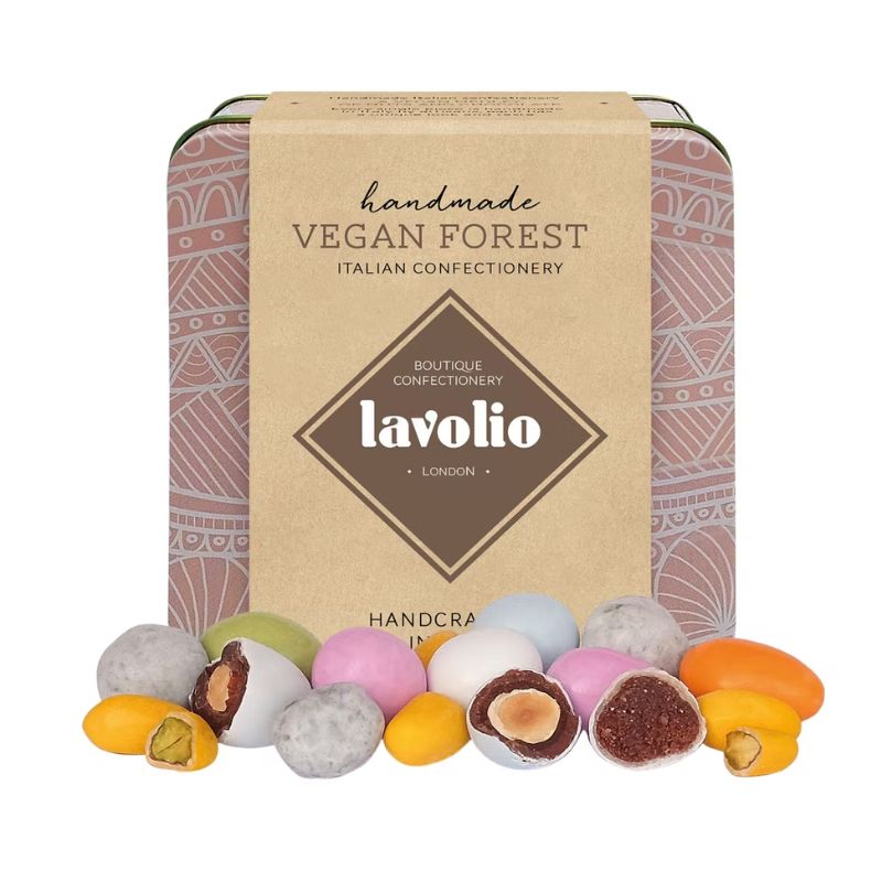 Lavolio Vegan Forest Italian Confectionery Gift Tin 175g