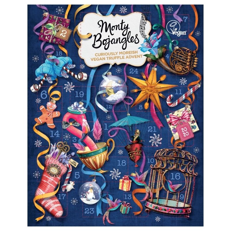Monty Bojangles Vegan Premium Truffle Advent Calendar 135g