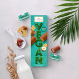 Niederegger Vegan Nougat Crispy Wafer Gift Box of 8 Mini Bars 100g
