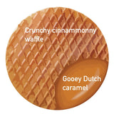 Vegan Organic Caramel Stroopwafels – 8 Pack 240g