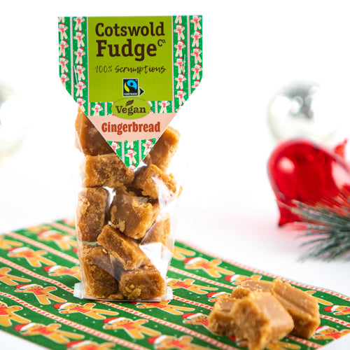 Cotswold Vegan Gingerbread Flavour Fudge 150g